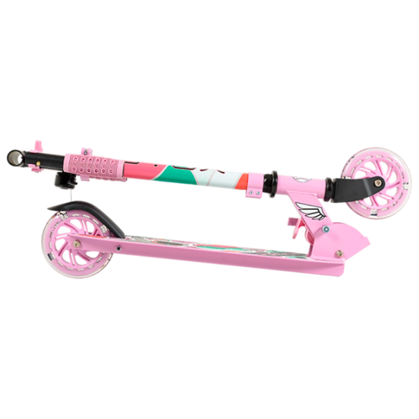 Trotinetă pentru copii cu două roți Moni Miracle (MT.223423) Pink 3 ani, 50 kg, Din PU photo 8