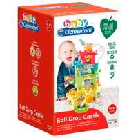 Set de creație Clementoni Baby Ball Drop Castle 17226 Multicolor Pentru copii, 10+ luni