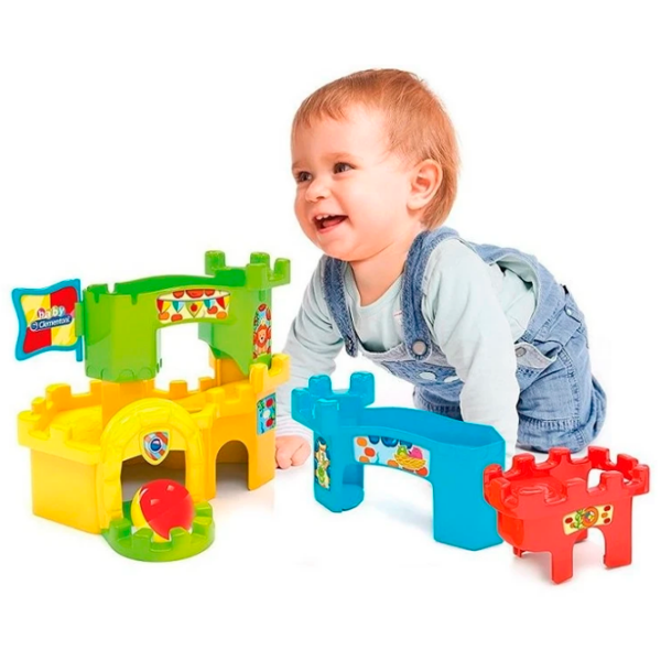Set de creație Clementoni Baby Ball Drop Castle 17226 Multicolor Pentru copii, 10+ luni photo 4