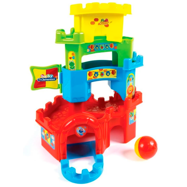 Set de creație Clementoni Baby Ball Drop Castle 17226 Multicolor Pentru copii, 10+ luni photo 5