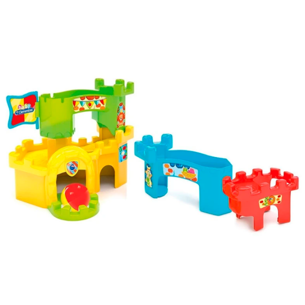 Set de creație Clementoni Baby Ball Drop Castle 17226 Multicolor Pentru copii, 10+ luni photo 7