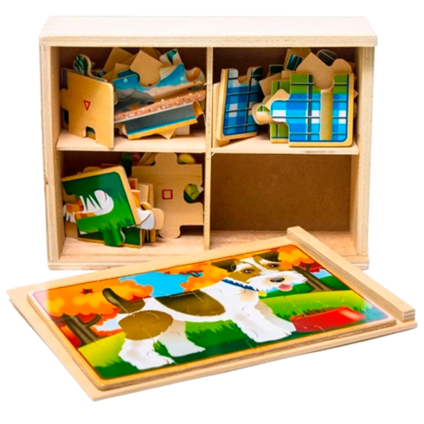 Puzzle Melissa & Doug Domestic animals (13790) Количество деталей: 48, Рекомендуемый возраст: 3+ photo 2