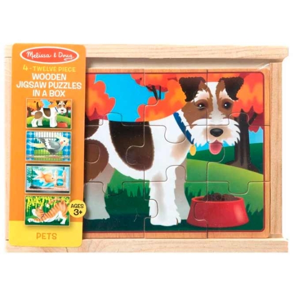 Puzzle Melissa & Doug Domestic animals (13790) Количество деталей: 48, Рекомендуемый возраст: 3+ photo 3