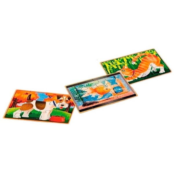 Puzzle Melissa & Doug Domestic animals (13790) Количество деталей: 48, Рекомендуемый возраст: 3+ photo 5