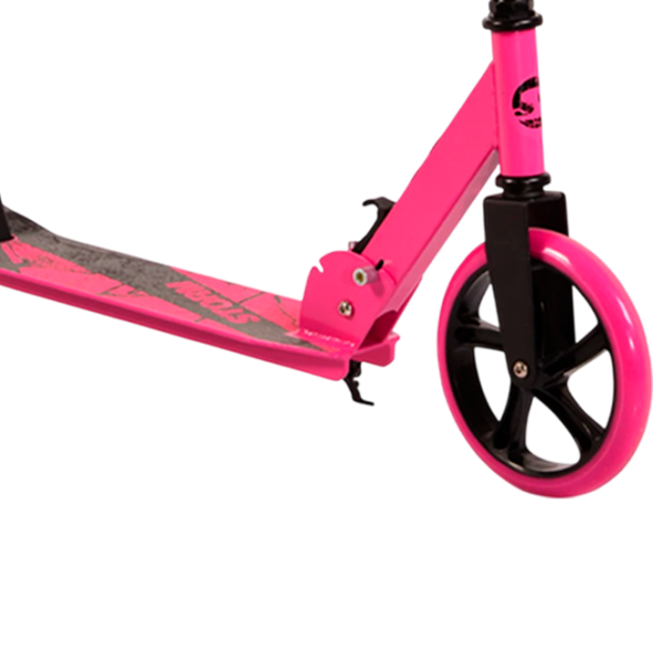 Trotinetă pentru copii cu două roți Moni Storm (MT.124647) Pink 8 ani, 100 kg, Din PU photo 5