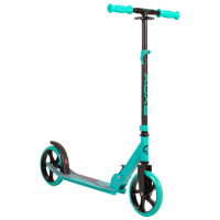 Trotinetă pentru copii cu două roți Moni Storm (MT.124648) Blue 8 ani, 100 kg, Din PU
