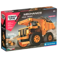 Constructor Clementoni Haul Truck Yellow Numărul de piese 150, 8+