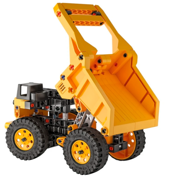 Constructor Clementoni Haul Truck Yellow Numărul de piese 150, 8+ photo 4