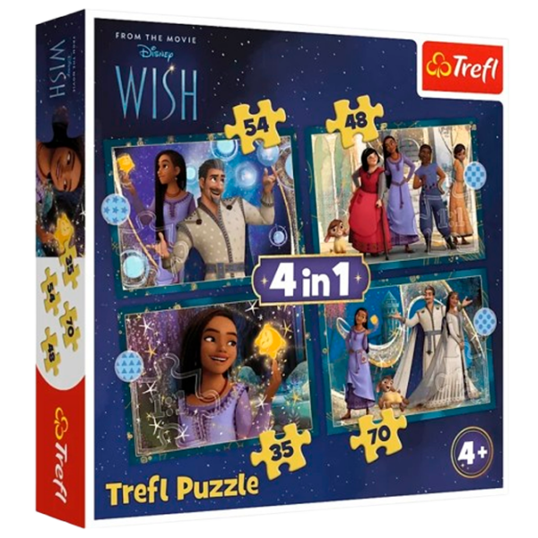 Puzzle Trefl Dreams come true (34649) Количество деталей: 207, Рекомендуемый возраст: 4+ photo 1