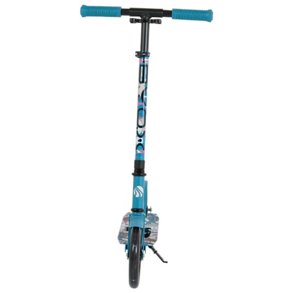 Trotinetă pentru copii cu două roți Moni Monster (MT.124639) Blue 6 ani, 100 kg, Din PU photo 4