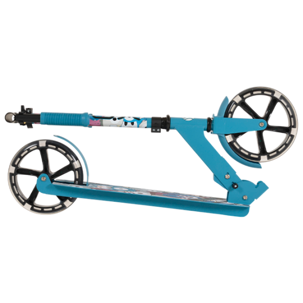 Trotinetă pentru copii cu două roți Moni Monster (MT.124639) Blue 6 ani, 100 kg, Din PU photo 8