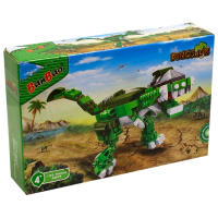 Constructor BanBao Dinosaur Green Numărul de piese 128, 4+