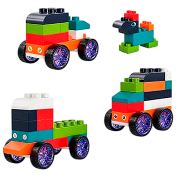 Constructor ChiToys Mașinele Multicolor Numărul de piese 17, 3+ photo 1