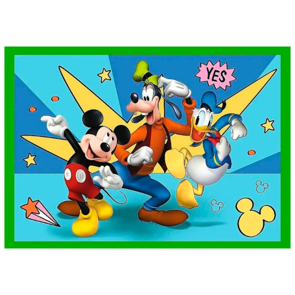 Puzzle Trefl Mickey Mouse (34616) Количество деталей: 69, Рекомендуемый возраст: 4+ photo 2