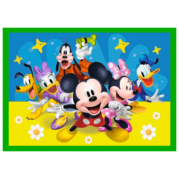 Puzzle Trefl Mickey Mouse (34616) Количество деталей: 69, Рекомендуемый возраст: 4+ photo 4