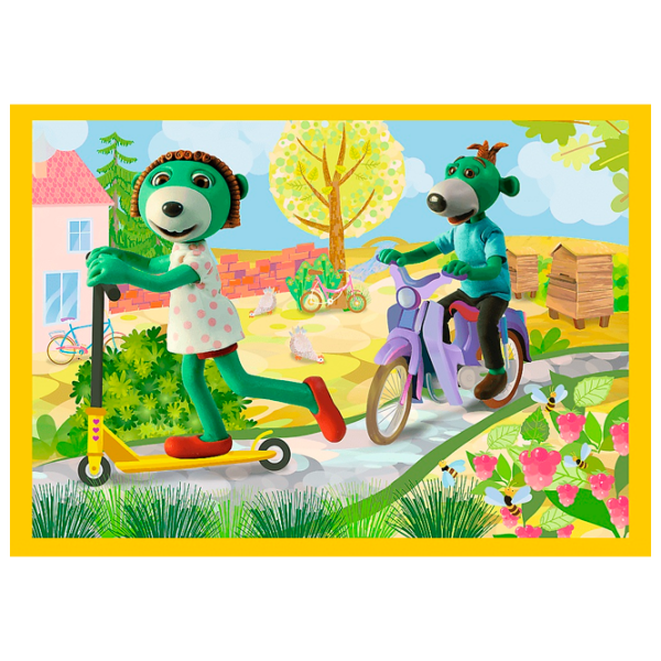 Puzzle Trefl Treflik (34358) Количество деталей: 71, Рекомендуемый возраст: 4+ photo 1