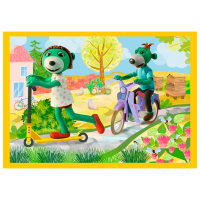 Puzzle Trefl Treflik (34358) Количество деталей: 71, Рекомендуемый возраст: 4+