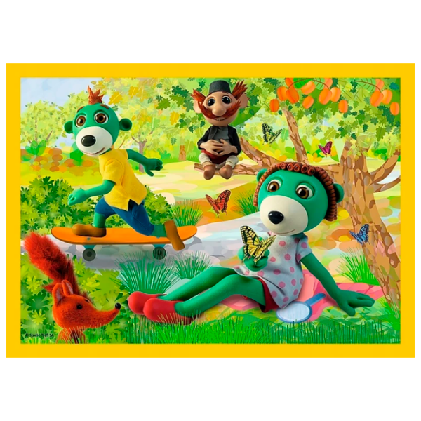 Puzzle Trefl Treflik (34358) Количество деталей: 71, Рекомендуемый возраст: 4+ photo 2
