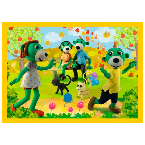 Puzzle Trefl Treflik (34358) Количество деталей: 71, Рекомендуемый возраст: 4+ photo 3