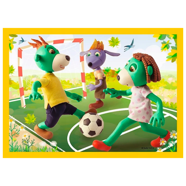 Puzzle Trefl Treflik (34358) Количество деталей: 71, Рекомендуемый возраст: 4+ photo 4