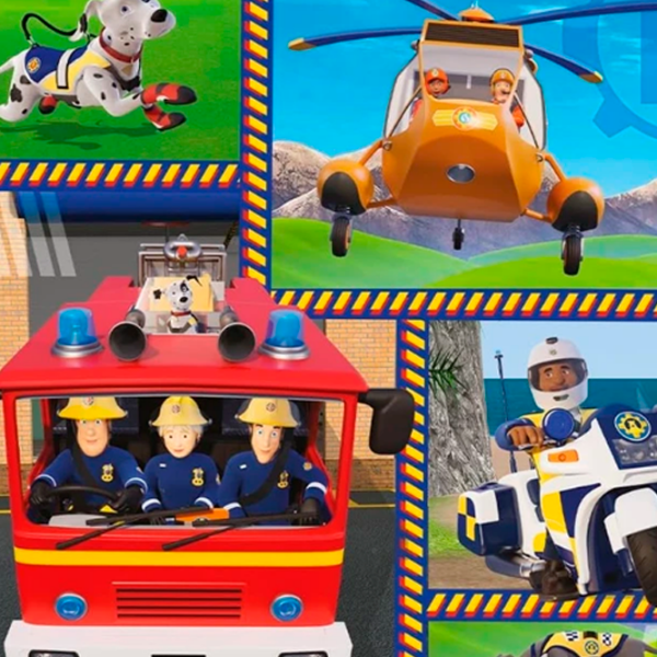 Puzzle Trefl Fireman Sam' day (34868 ) Количество деталей: 106, Рекомендуемый возраст: 4+ photo 5