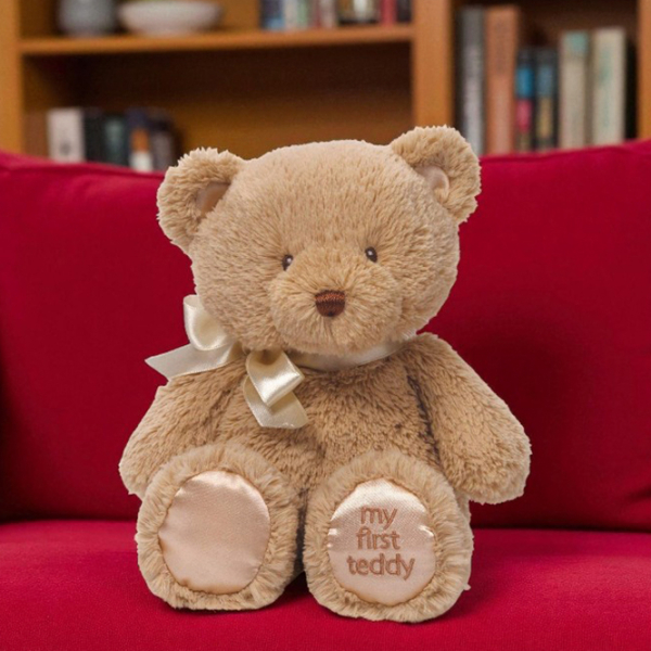 Мягкая игрушка Gund Animals My First Teddy 6055515 Коричневый 0+ photo 4