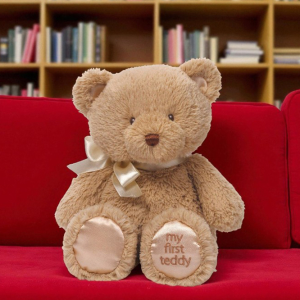 Мягкая игрушка Gund Animals My First Teddy 6055515 Коричневый 0+ photo 5