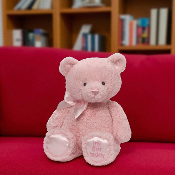 Мягкая игрушка Gund Animals My First Teddy 6055513 Розовый 0+ photo 4
