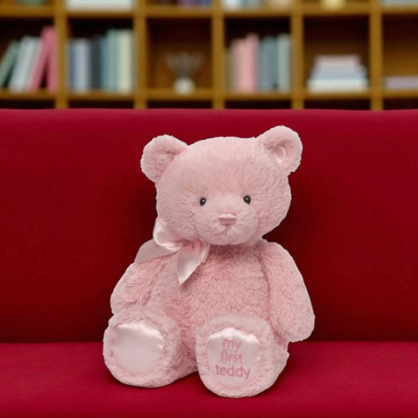 Мягкая игрушка Gund Animals My First Teddy 6055513 Розовый 0+ photo 5