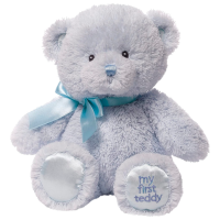 Мягкая игрушка Gund Animals My First Teddy 6055511 Синий 0+