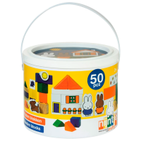 Constructor ChiToys Cuburi Brown Numărul de piese 50, 24 luni
