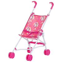 Cărucior pentru păpuși Chipolino Lily Unicorns Pentru plimbare KZKLL02403UN 3+