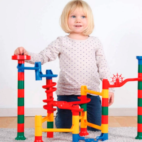 Constructor Lena Cascade Red Numărul de piese 82, 36 luni photo 4