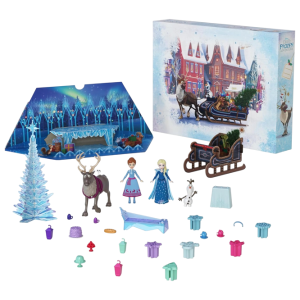 Set Mattel Frozen calendarul Adventului HWX20 3+ photo 1
