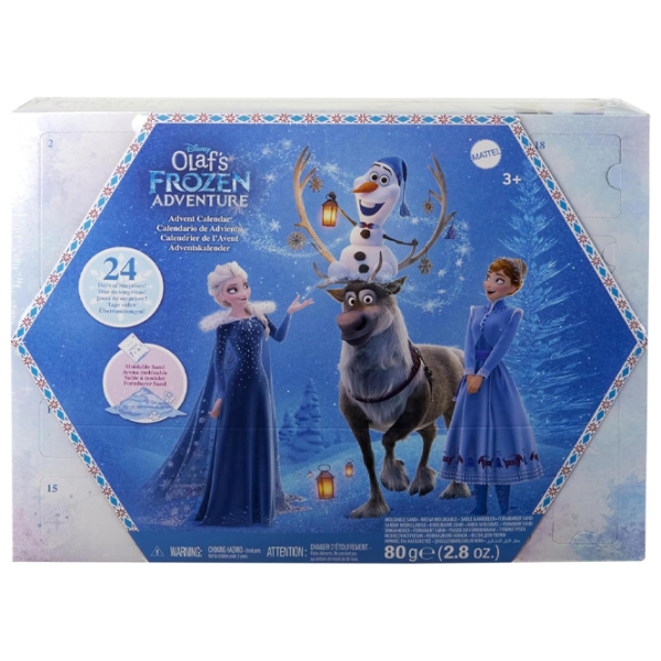 Set Mattel Frozen calendarul Adventului HWX20 3+ photo 4