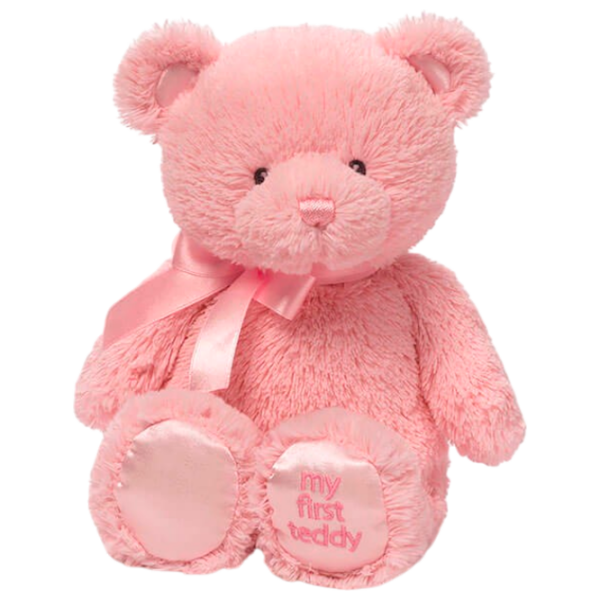 Мягкая игрушка Gund Animals My First Teddy 6055510 Розовый 3+ photo 1