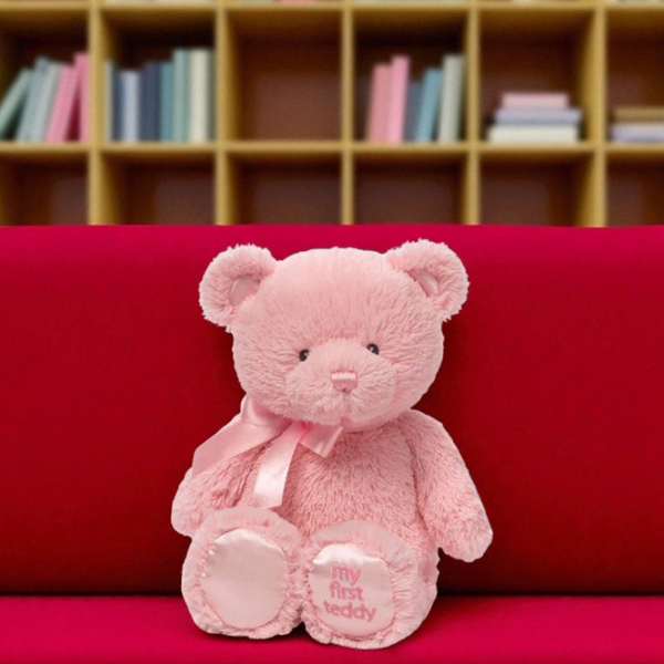 Мягкая игрушка Gund Animals My First Teddy 6055510 Розовый 3+ photo 5