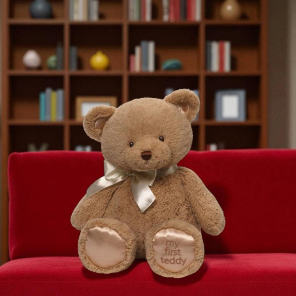 Мягкая игрушка Gund Animals My First Teddy 6048630 Коричневый 3+ photo 4