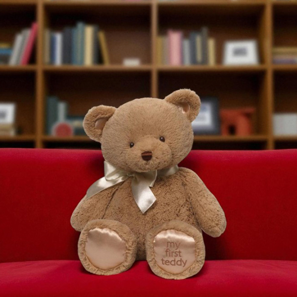 Мягкая игрушка Gund Animals My First Teddy 6048630 Коричневый 3+ photo 5