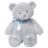 Мягкая игрушка Gund Animals My First Teddy 6048628 Синий 3+