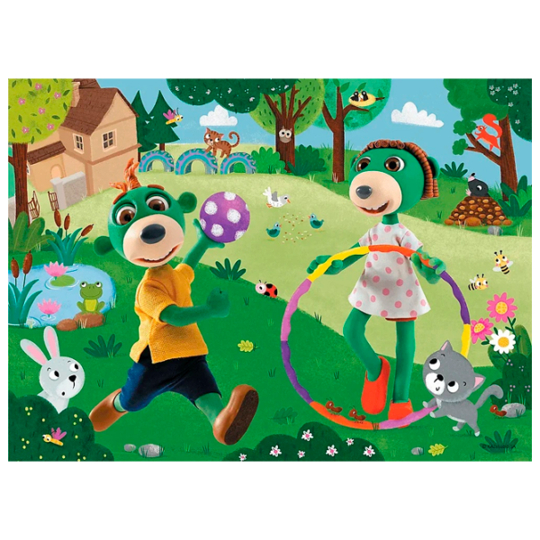 Puzzle Trefl Trefliki (18287) Количество деталей: 30, Рекомендуемый возраст: 3+ photo 1
