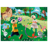 Puzzle Trefl Trefliki (18287) Количество деталей: 30, Рекомендуемый возраст: 3+