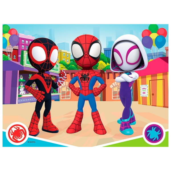 Puzzle Trefl Spiday and friends (17383) Количество деталей: 30, Рекомендуемый возраст: 3+ photo 1