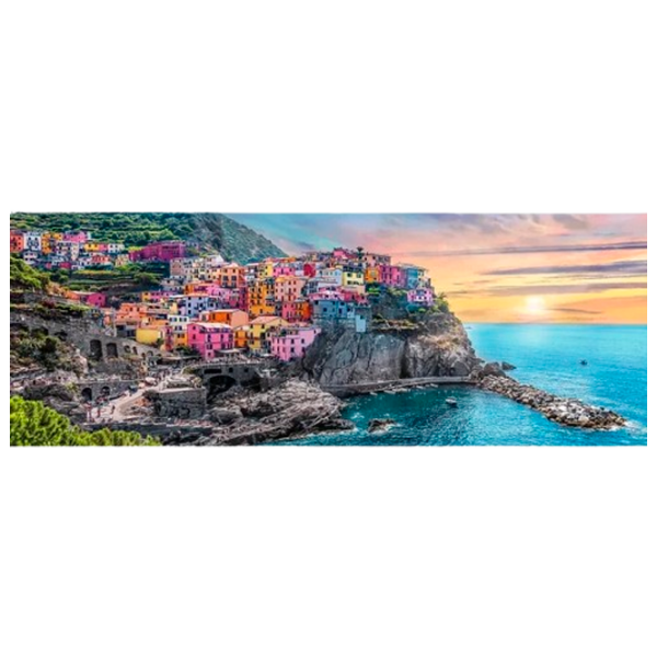 Puzzle Trefl Panoramic view of Manarola, Italy (29516) Количество деталей: 500, Рекомендуемый возраст: 5+ photo 2