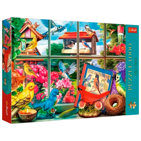 Puzzle Trefl The world of birds (10850) Количество деталей: 1000, Рекомендуемый возраст: 10+ photo 1