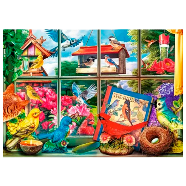 Puzzle Trefl The world of birds (10850) Количество деталей: 1000, Рекомендуемый возраст: 10+ photo 2