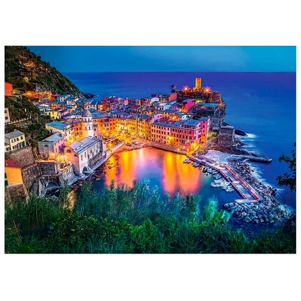 Puzzle Trefl Vernazza at Dusk (27086) Количество деталей: 2000, Рекомендуемый возраст: 15+ photo 2