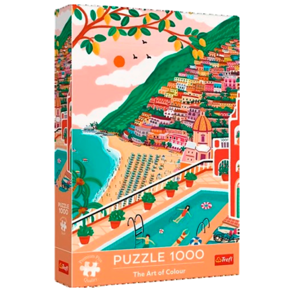 Puzzle Trefl Positano, Italy (10895) Количество деталей: 1000, Рекомендуемый возраст: 12+ photo 1