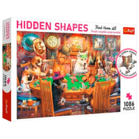 Puzzle Trefl Game night (107494) Количество деталей: 1086, Рекомендуемый возраст: 12+