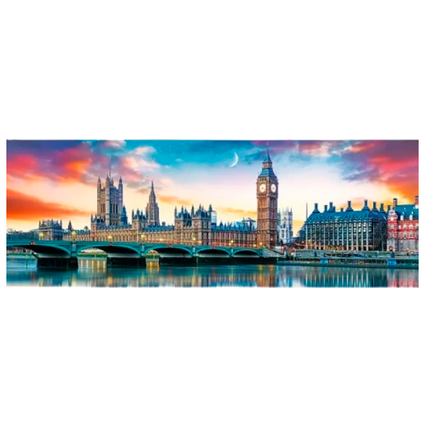 Puzzle Trefl Big Ben and Palace of Westminster, London (295078) Количество деталей: 500, Рекомендуемый возраст: 9+ photo 2
